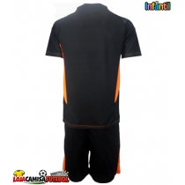 Camisa de Futebol México Goleiro Equipamento Principal Infantil Copa America 2024 Manga Curta (+ Calças curtas)